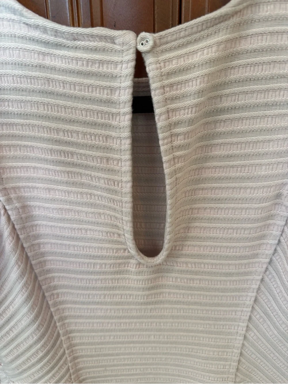A Pea in the Pod pink Ribbed Sleeveless Maternity Tank